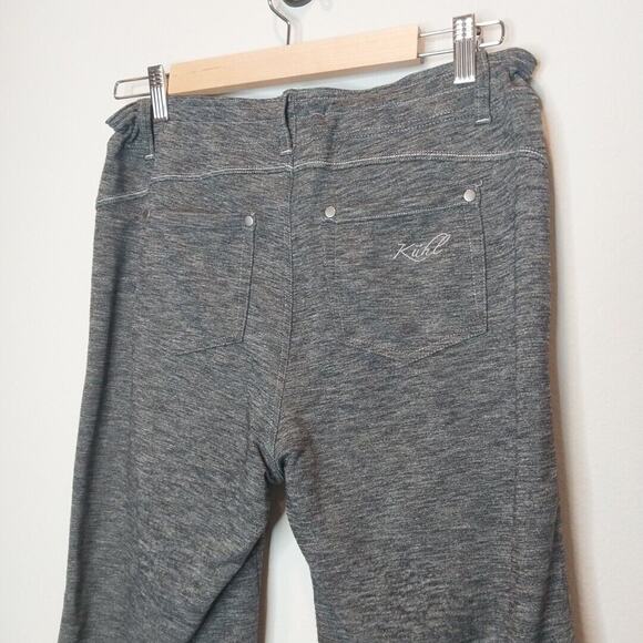 Kuhl Pants Gray Pull On Knit Capri Women's Size 12 - Picture 7 of 9